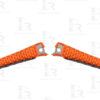 Custom Replacement Canvas Nylon Orange Velcro watch bands Vacheron Constantin Overseas (VCO) for sale (1)