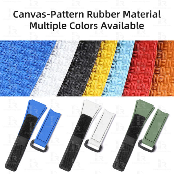 Custom Rubber Velcro Watch Strap for MB&F watch strap Replacement Band (5)