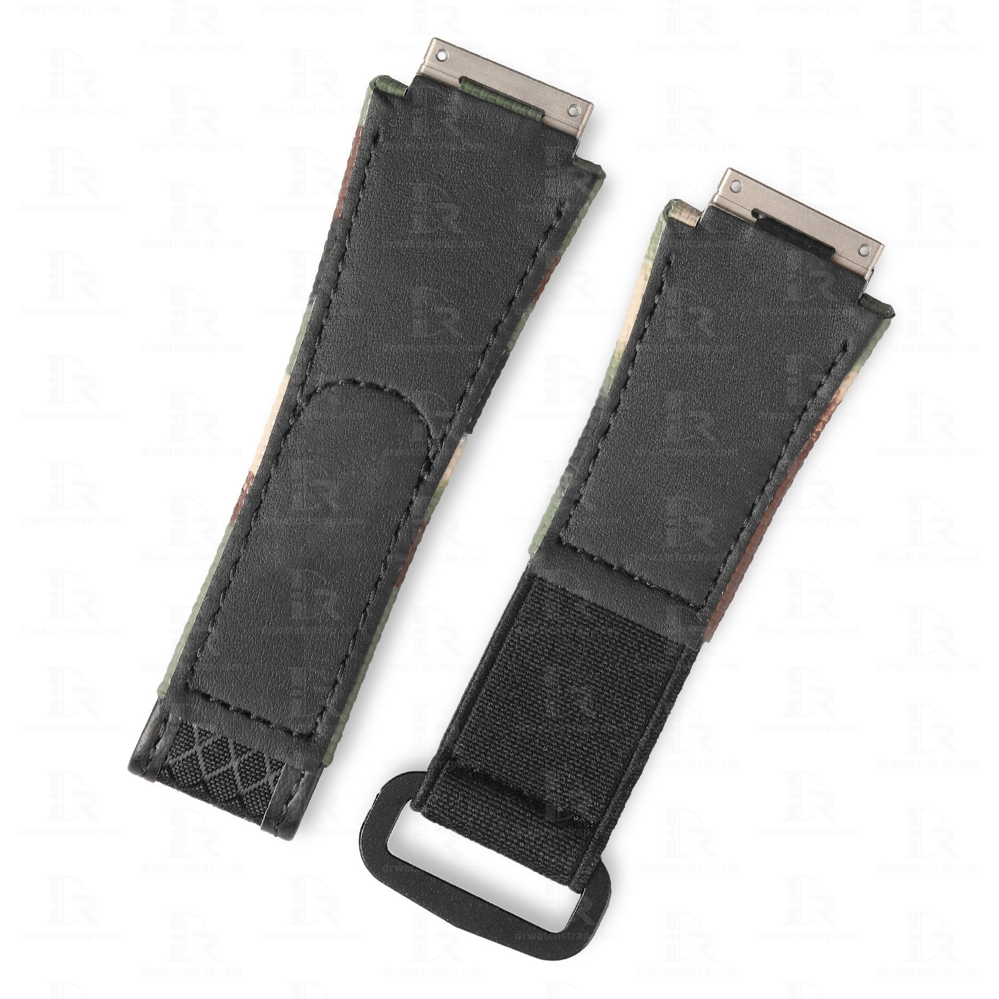 Buy Custom replacement straps and elastic watch band for Richard Mille Camo strap RM 035 030 055 011 016 059 067 067-02 027 07 aftermarket for sal (2)