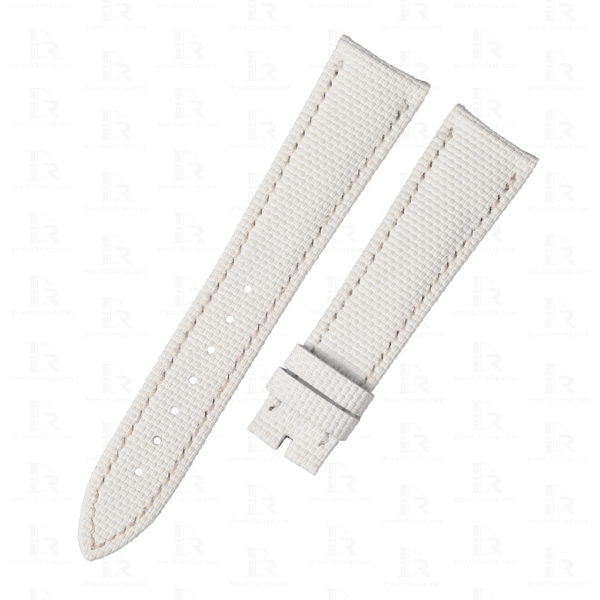 Custom White Rubber strap replacement for Audemars Piguet 4101 Custom White Rubber strap replacement for Audemars Piguet 4101