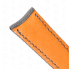 Custom leather watch strap replacement for ap millenary 4101 Orange lining Custom leather watch strap replacement for ap millenary 4101 Orange lining
