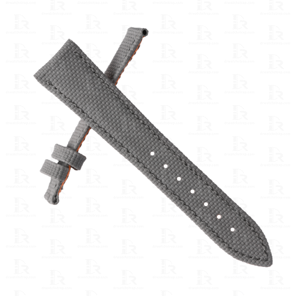 Custom Gray Rubber leather watch straps replacement for ap millenary 4101 (1) Custom Gray Rubber leather watch straps replacement for ap millenary 4101 (1)