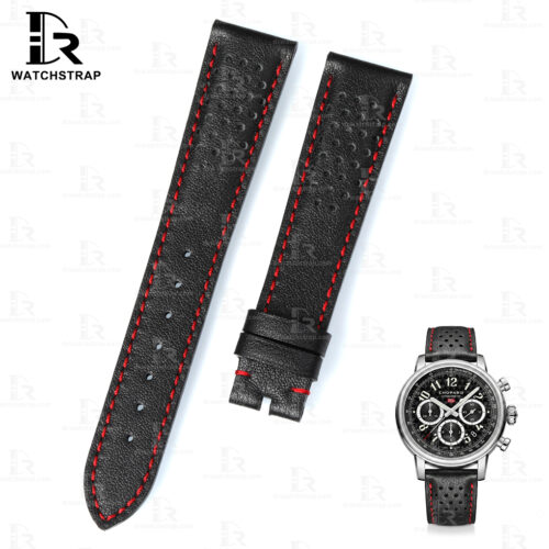 Vintage Racing Rally leather watch strap replacement for Chopard Mille Miglia
