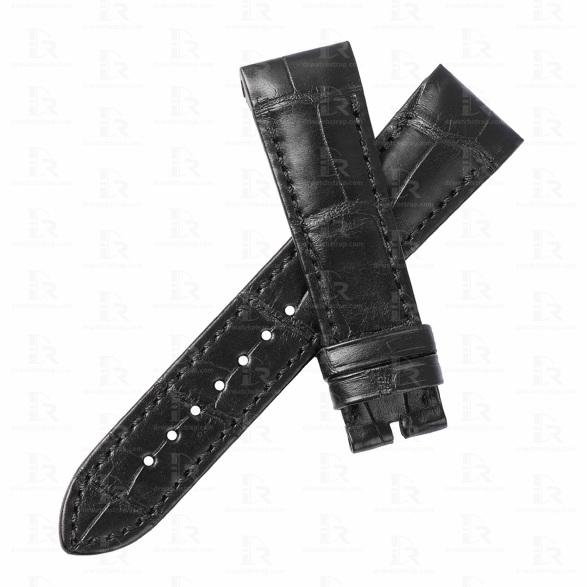 custom alligator Ulysse Nardin replacement strap
