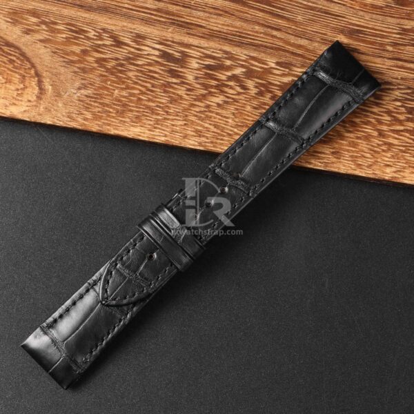 custom black leather watch band for Ulysse Nardin Michelangelo custom black leather watch band for Ulysse Nardin Michelangelo