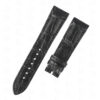 custom handmade Black alligator watch band for Ulysse Nardin Michelangelo custom handmade Black alligator watch band for Ulysse Nardin Michelangelo
