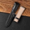 handmade alligator watch band for Ulysse Nardin Michelangelo handmade alligator watch band for Ulysse Nardin Michelangelo