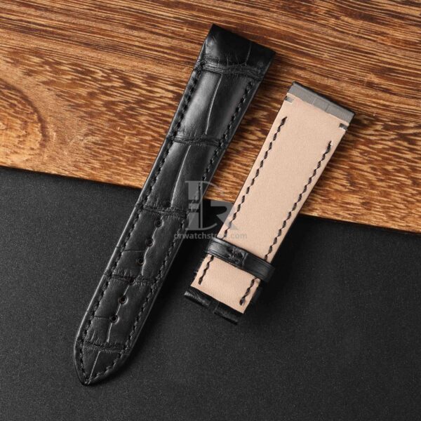 handmade alligator watch band for Ulysse Nardin Michelangelo handmade alligator watch band for Ulysse Nardin Michelangelo