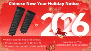 Chinese New Year holiday notice 2026 from Drwatchstrap banner