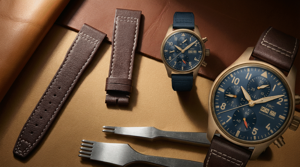 EasX Change Strap For IWC Pilot Chronograph 41 | Drwatchstrap