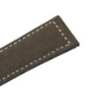Selected vintage olive green suede leather of custom Zenith Pilot Strap Selected vintage olive green suede leather of custom Zenith Pilot Strap