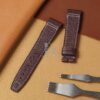 brown straps for IWC pilot chronograph 20mm 21mm brown straps for IWC pilot chronograph 20mm 21mm