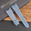 buy custom handmade jeans denim watch strap replacement for patek philippe Nautilus