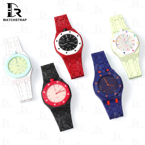 AP Swatch Bioceramic Mod Kit Case Strap (4) AP Swatch Bioceramic Mod Kit Case Strap