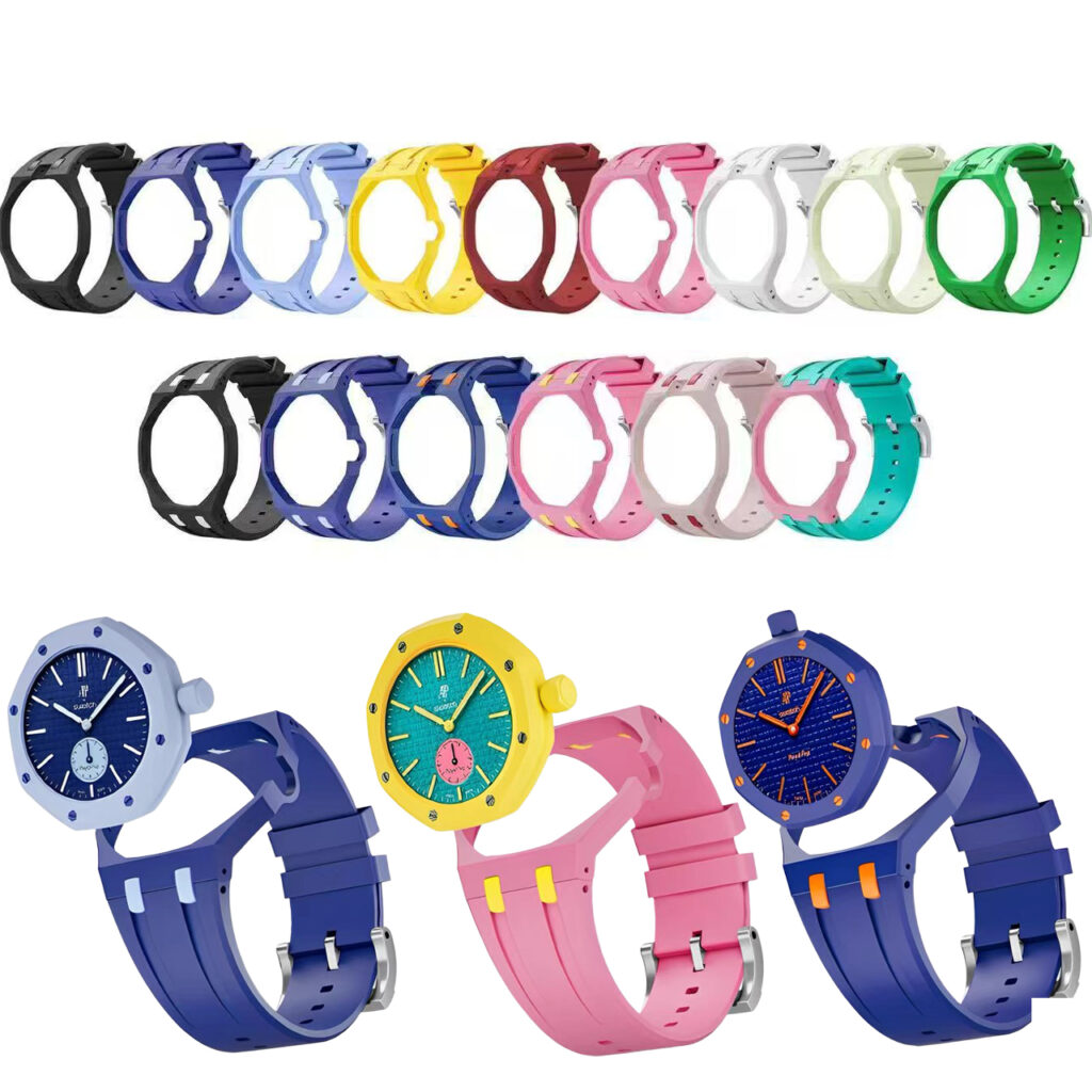 Bioceramic & Silicone Strap for Audemars Piguet x Swatch Royal Pop 2