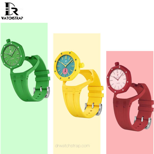 Bioceramic & Silicone Strap for Audemars Piguet x Swatch Royal Pop Bioceramic & Silicone Strap for Audemars Piguet x Swatch Royal Pop