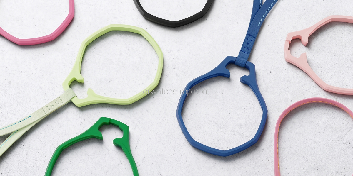 Calfskin Lanyard for Audemars Piguet x Swatch Royal Pop Collection