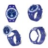 blue Ceramic Shell and Rubber Strap for audemars piguet swatch blue Ceramic Shell and Rubber Strap for audemars piguet swatch