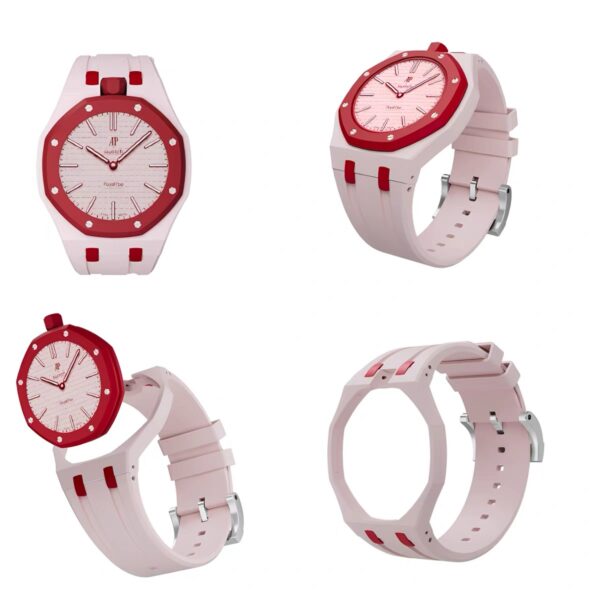 Ceramic Shell and Rubber Strap for audemars piguet swatch (6) Ceramic Shell and Rubber Strap for audemars piguet swatch