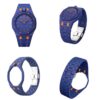 bioceramic case and strap for swatch ap royal pop in navy blue 12 o'clock bioceramic case and strap for swatch ap royal pop in navy blue 12 o'clock