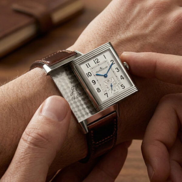 custom shell cordovan leather watch strap for Jaeger-LeCoultre Reverso from drwatchstrap custom shell cordovan leather watch strap for Jaeger-LeCoultre Reverso from drwatchstrap
