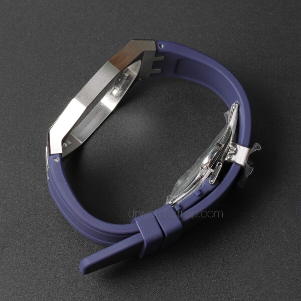 Navy rubber wrist band for AP Swatch Royal Pop Navy rubber wrist band for AP Swatch Royal Pop