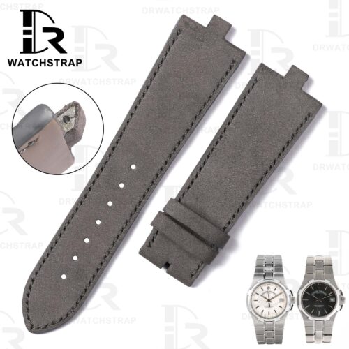 grey suede strap for Vacheron Constantin Overseas 42042 (2) grey suede strap for Vacheron Constantin Overseas 42042 (2)