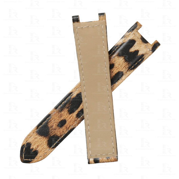leopard print leather strap replacement for Cartier Pasha (1) leopard print leather strap replacement for Cartier Pasha (1)