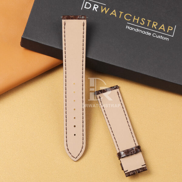 python leather band repleacement lining detail python leather band repleacement lining detail