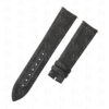 rubber material strap for JLC Master Control with curved end in black rubber material strap for JLC Master Control with curved end in black
