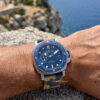 Custom OEM Camouflage watch bands for Panerai Submersible for sale on wrist