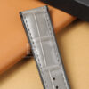 genuine crocodile watch strap waterproof rubber lining (3) genuine crocodile watch strap waterproof rubber lining