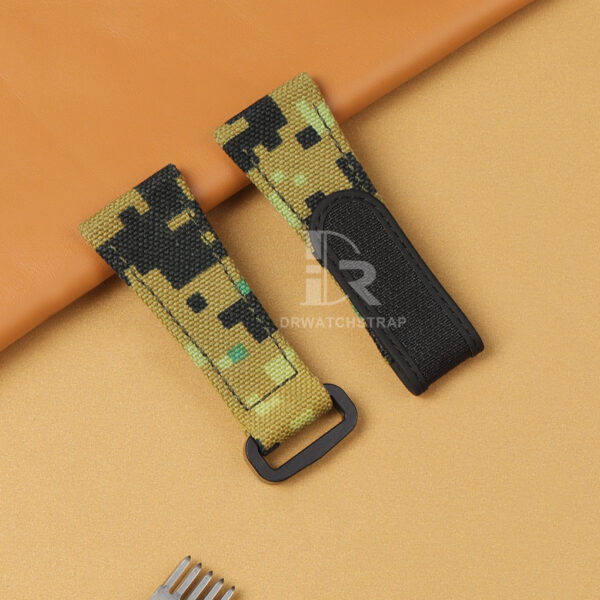 replacement camo canvas strap for Officine Panerai Luminor Submersible Radiomir 2