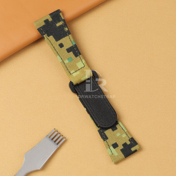 replacement camo canvas strap for Officine Panerai Luminor Submersible Radiomir 3 replacement camo canvas Velcro strap for Officine Panerai Luminor Submersible Radiomir